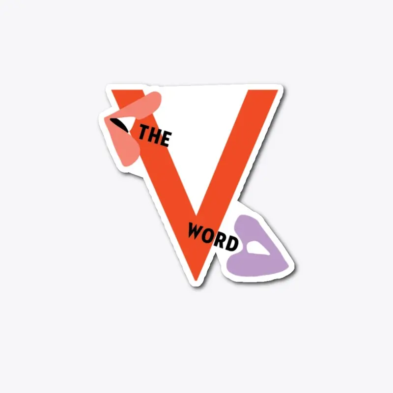 V Sticker